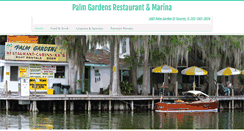 Desktop Screenshot of palmgardensmarina.com