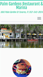 Mobile Screenshot of palmgardensmarina.com